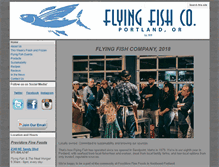 Tablet Screenshot of flyingfishportland.com